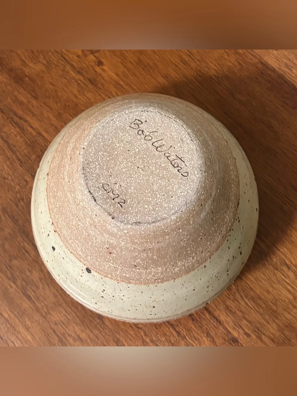 Vintage Southwestern Speckled Glazed Stoneware Studio Pottery Vase 6” Tall